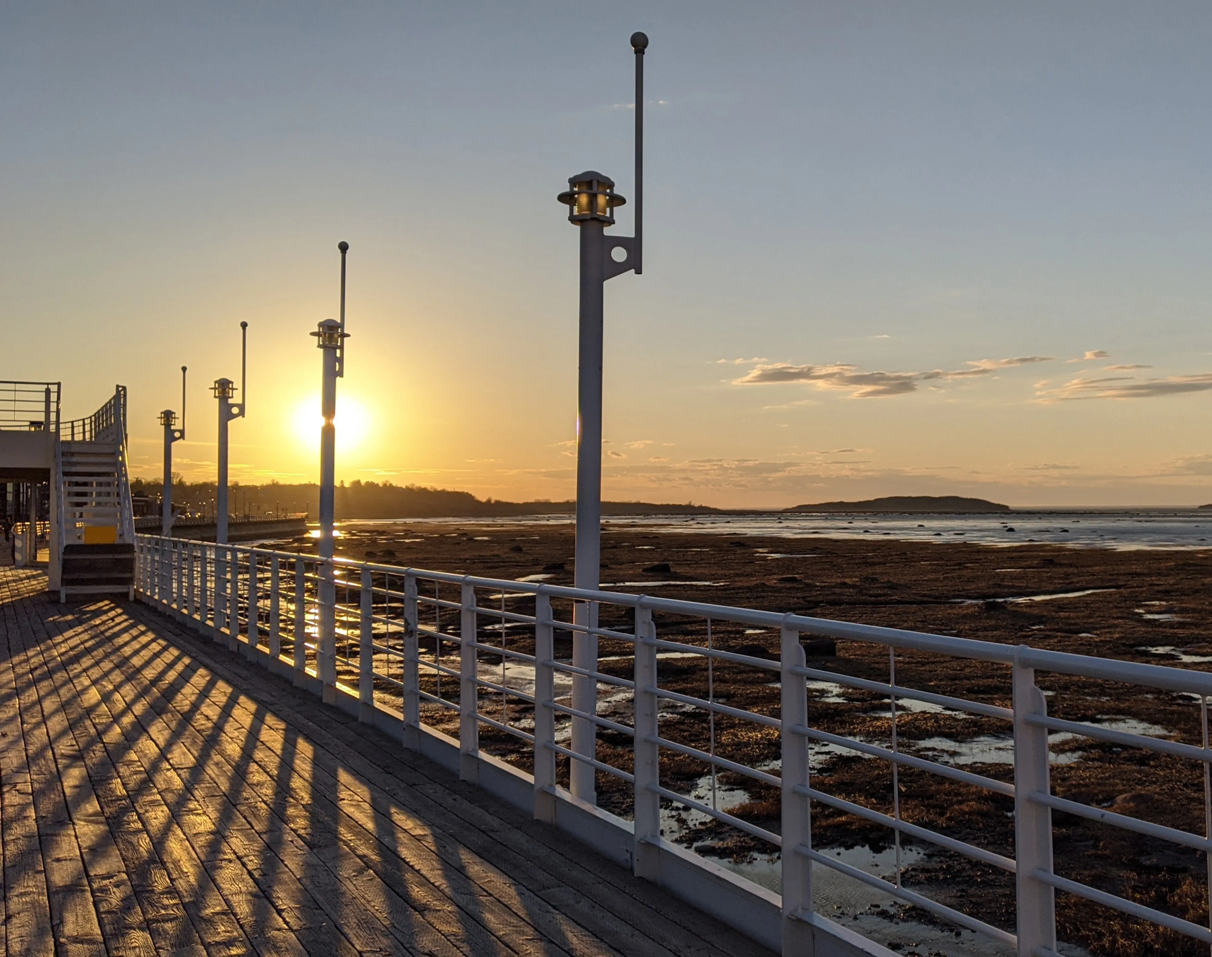 Quai Rimouski Coucher De Soleil
