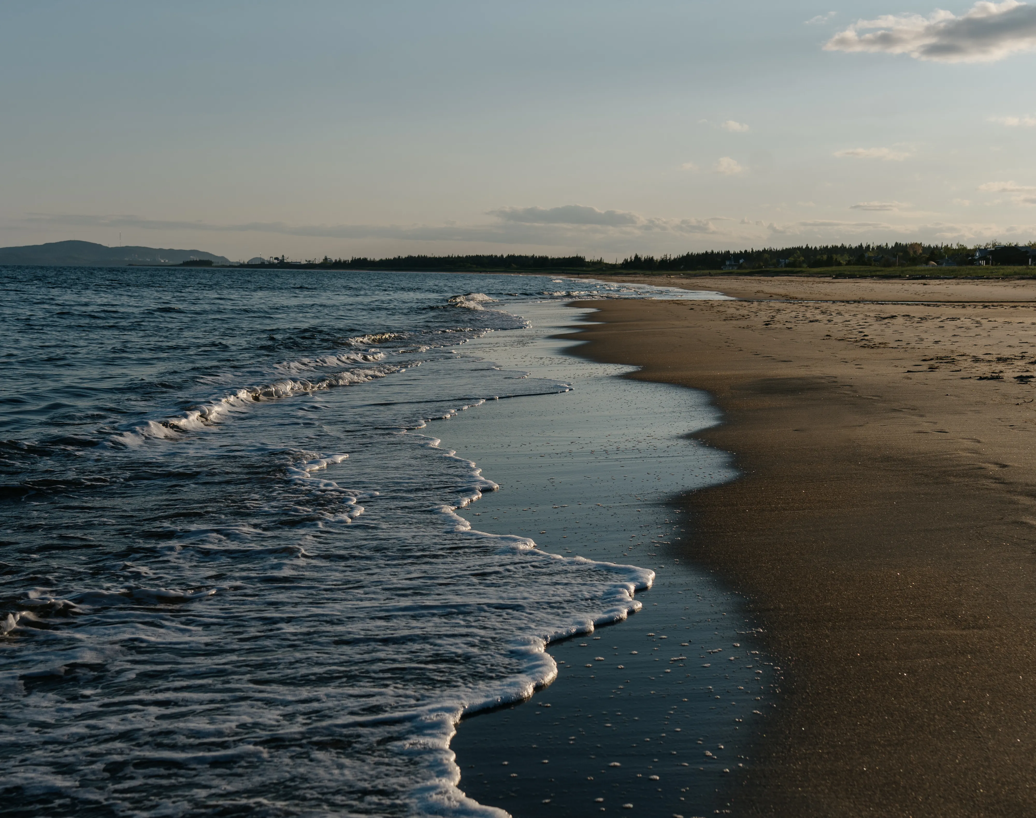 Plage Sept Iles Coucher De Soleil